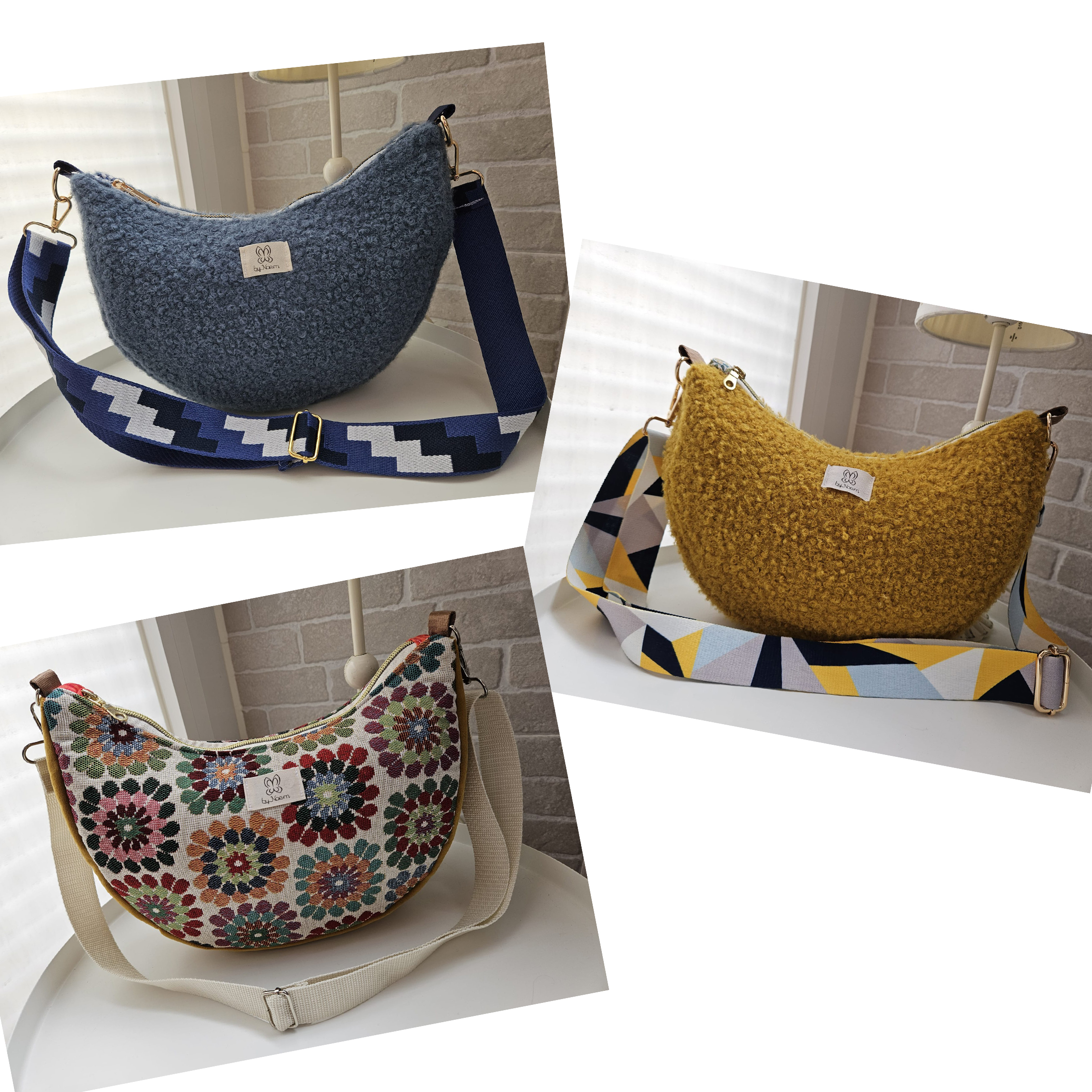 BOLSO MEDIA LUNA SOLIDARIO