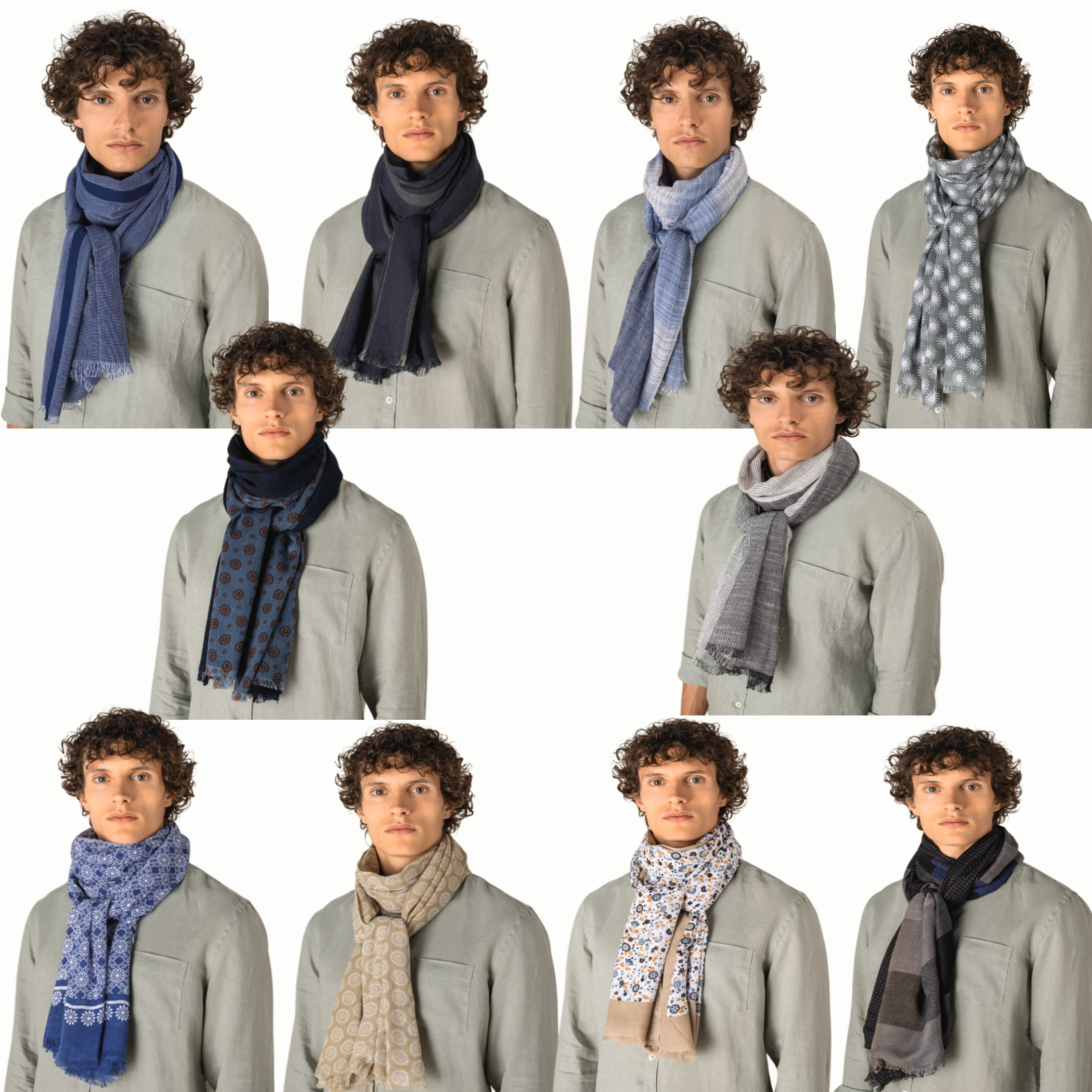 FULARES DISTINTOS ESTAMPADOS