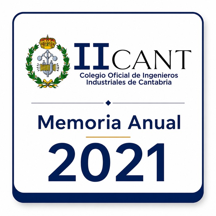 Memoria Anual 2021 del Colegio Oficial de Ingenieros Industriales de Cantabria