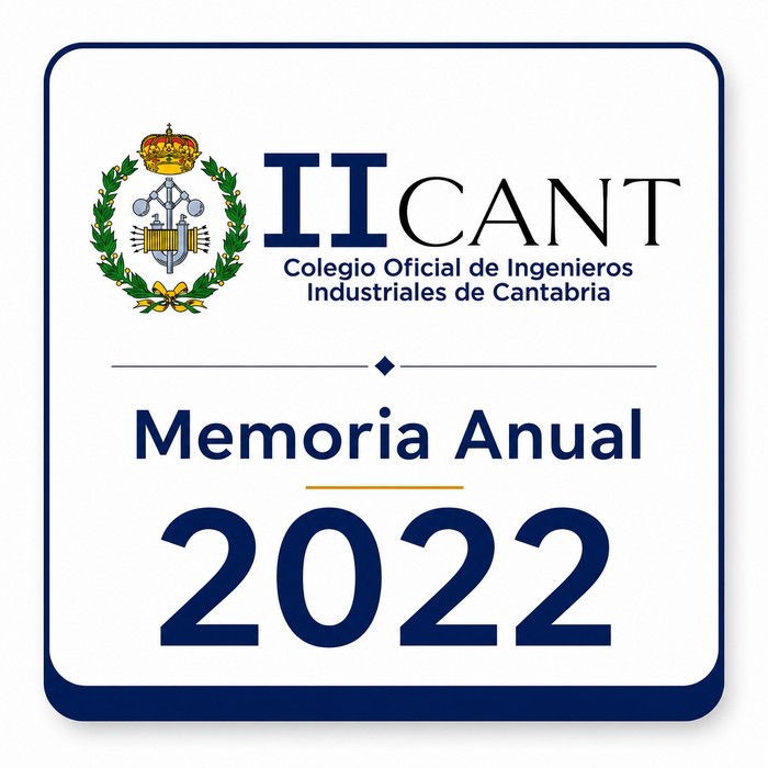 Memoria Anual 2022 del Colegio Oficial de Ingenieros Industriales de Cantabria
