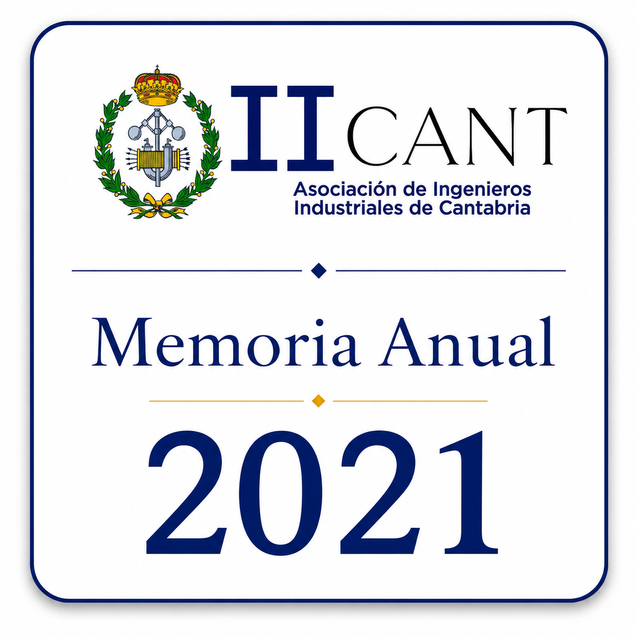 Memoria Anual 2021 del Colegio Oficial de Ingenieros Industriales de Cantabria