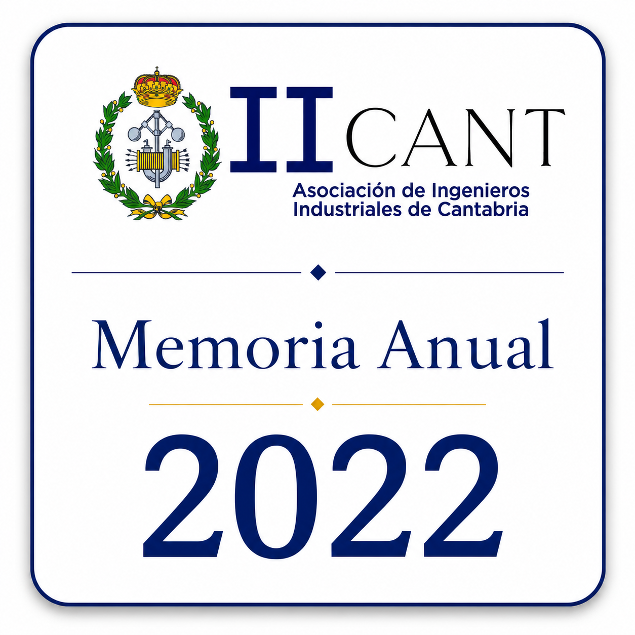 Memoria Anual 2022 del Colegio Oficial de Ingenieros Industriales de Cantabria