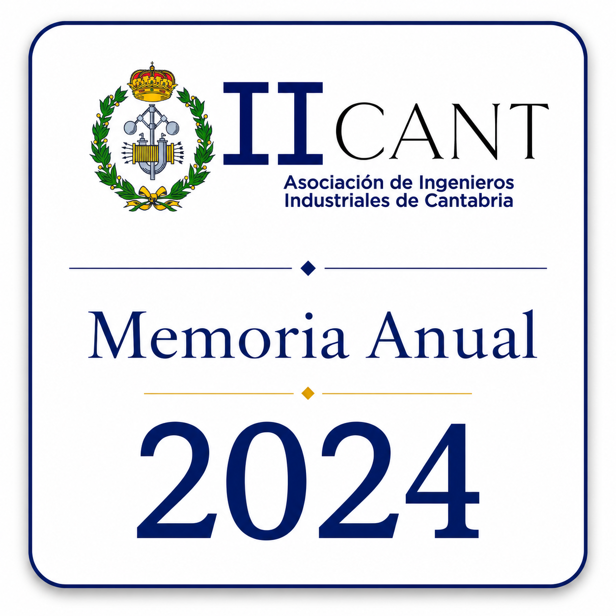 Memoria Anual 2024 del Colegio Oficial de Ingenieros Industriales de Cantabria
