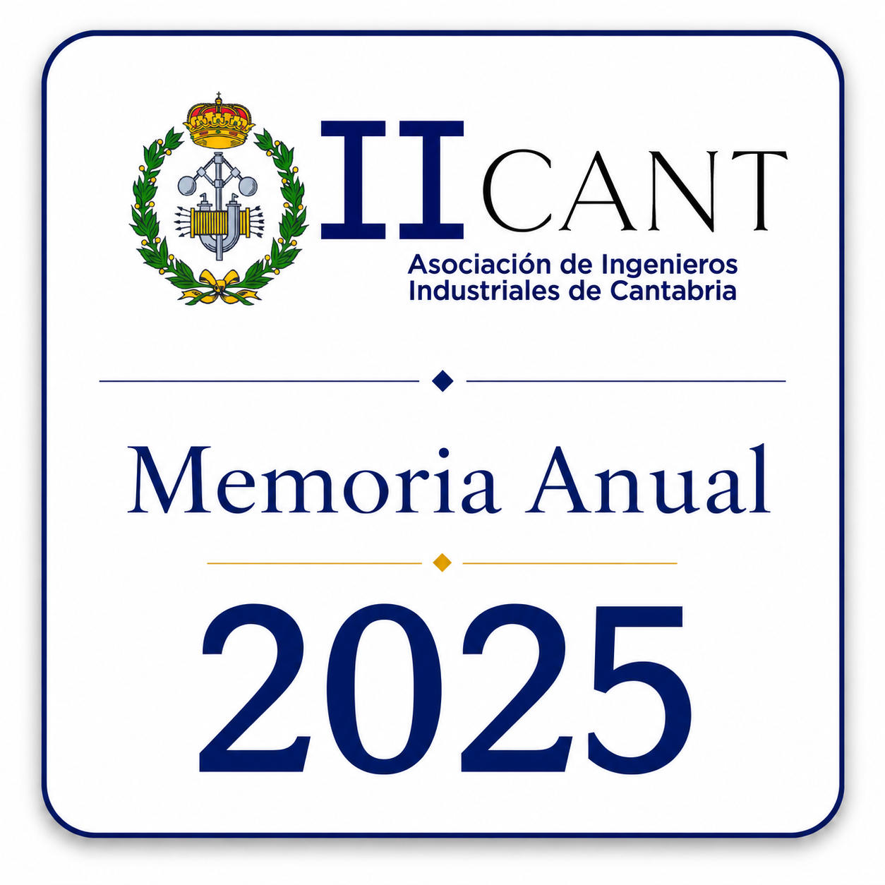 Memoria Anual 2025 del Colegio Oficial de Ingenieros Industriales de Cantabria